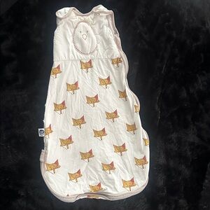 Nested Bean Fox Sleep Sack Size Small 0-6 Months